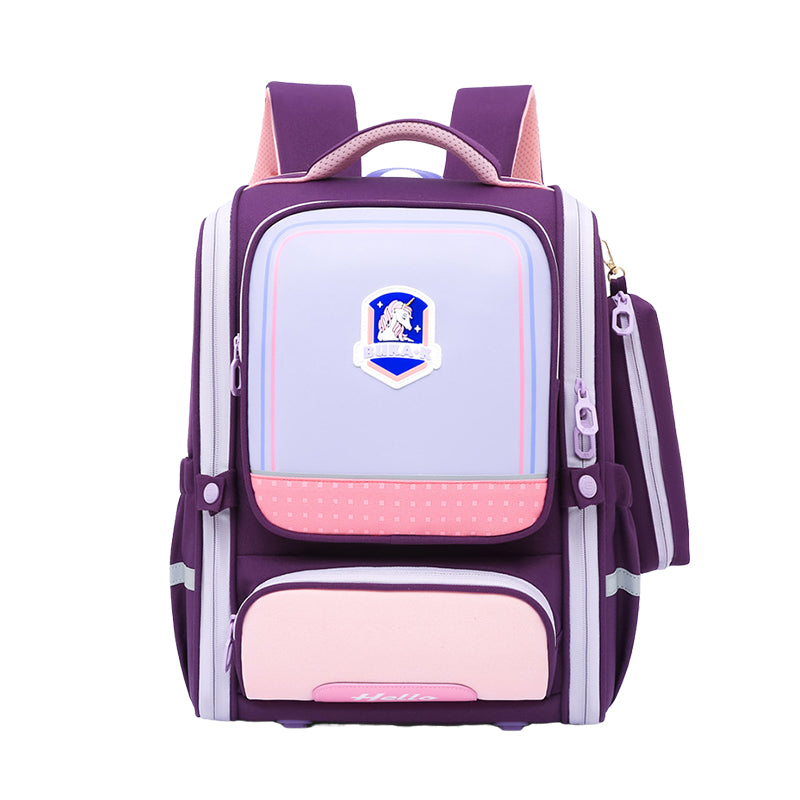 Unisex Color-blocking Cartoon Accessories School Bags Wholesale 220707191
