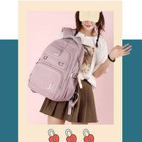 Load image into Gallery viewer, Girls Expression Embroidered Print Accessories School Bags Wholesale 220707521
