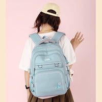 Load image into Gallery viewer, Girls Expression Embroidered Print Accessories School Bags Wholesale 220707521
