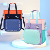 Load image into Gallery viewer, Unisex Letters Color-blocking Dinosaur Accessories School Bags Wholesale 220707532
