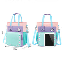 Load image into Gallery viewer, Unisex Letters Color-blocking Dinosaur Accessories School Bags Wholesale 220707532
