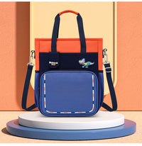 Load image into Gallery viewer, Unisex Letters Color-blocking Dinosaur Accessories School Bags Wholesale 220707532
