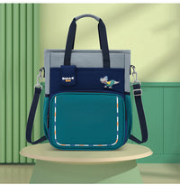 Load image into Gallery viewer, Unisex Letters Color-blocking Dinosaur Accessories School Bags Wholesale 220707532
