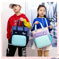 Load image into Gallery viewer, Unisex Letters Color-blocking Dinosaur Accessories School Bags Wholesale 220707532

