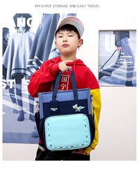 Load image into Gallery viewer, Unisex Letters Color-blocking Dinosaur Accessories School Bags Wholesale 220707532
