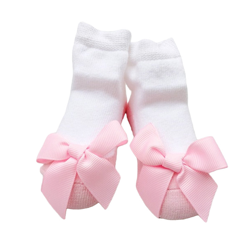 Baby Girls Bow Accessories Socks Wholesale 22071104