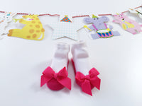 Load image into Gallery viewer, Baby Girls Bow Accessories Socks Wholesale 22071104
