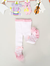 Load image into Gallery viewer, Baby Kid Girls Bow Print Leggings Accessories Socks Wholesale 22071105
