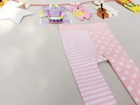Load image into Gallery viewer, Baby Kid Girls Striped Polka dots Print Accessories Socks Wholesale 22071107
