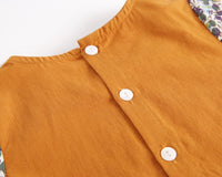 Load image into Gallery viewer, Baby Girls Flower Print Rompers Wholesale 220711135
