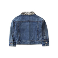 Load image into Gallery viewer, Baby Kid Girls Color-blocking Leopard print Jackets Outwears Wholesale 220711146
