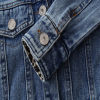 Load image into Gallery viewer, Baby Kid Girls Color-blocking Leopard print Jackets Outwears Wholesale 220711146
