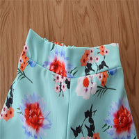 Load image into Gallery viewer, 2 Pieces Set Baby Kid Girls Flower Print Blazers And Shorts Wholesale 220711161
