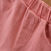 Load image into Gallery viewer, Baby Kid Girls Solid Color Leopard print Tie Dye Ripped Pants Wholesale 220711193
