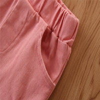 Load image into Gallery viewer, Baby Kid Girls Solid Color Leopard print Tie Dye Ripped Pants Wholesale 220711193
