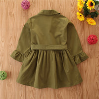Load image into Gallery viewer, Kid Girls Solid Color Coats Wholesale 220711195
