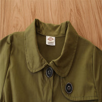 Load image into Gallery viewer, Kid Girls Solid Color Coats Wholesale 220711195
