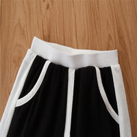 Load image into Gallery viewer, 3 Pieces Set Baby Kid Girls Solid Color Tank Tops Hoodies Swearshirts And Camo Pants Wholesale 220711200
