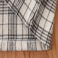 Load image into Gallery viewer, 3 Pieces Set Baby Kid Girls Solid Color Tank Tops And Checked Jackets Outwears And Skirts Wholesale 220711286
