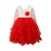 Load image into Gallery viewer, Kid Girls Color-blocking Lace Birthday Party Dresses Princess Dresses Wholesale 220711290
