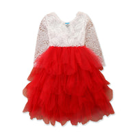 Load image into Gallery viewer, Kid Girls Color-blocking Lace Birthday Party Dresses Princess Dresses Wholesale 220711290
