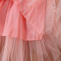 Load image into Gallery viewer, Kid Girls Color-blocking Lace Birthday Party Dresses Princess Dresses Wholesale 220711290

