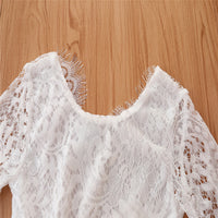 Load image into Gallery viewer, Kid Girls Color-blocking Lace Birthday Party Dresses Princess Dresses Wholesale 220711290
