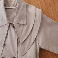 Load image into Gallery viewer, Kid Girls Solid Color Coats Wholesale 220711295
