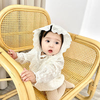 Load image into Gallery viewer, Baby Kid Girls Solid Color Rompers Wholesale 220711306
