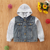 Load image into Gallery viewer, Baby Kid Boys Color-blocking Jackets Outwears Wholesale 220711466
