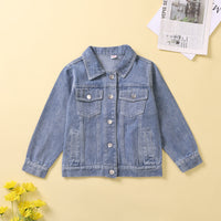 Load image into Gallery viewer, Baby Kid Girls Embroidered Rainbow Jackets Outwears Wholesale 220711492
