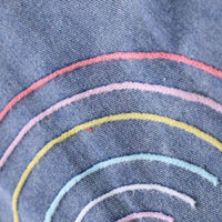 Load image into Gallery viewer, Baby Kid Girls Embroidered Rainbow Jackets Outwears Wholesale 220711492
