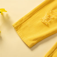 Load image into Gallery viewer, 2 Pieces Set Baby Kid Girls Solid Color Jackets Outwears And Ripped Pants Wholesale 220711504
