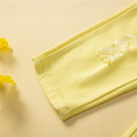 Load image into Gallery viewer, 2 Pieces Set Baby Kid Girls Solid Color Jackets Outwears And Ripped Pants Wholesale 220711504
