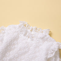 Load image into Gallery viewer, 2 Pieces Set Baby Kid Girls Lace Tops And Checked Skirts Wholesale 220711505
