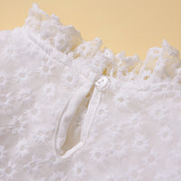 Load image into Gallery viewer, 2 Pieces Set Baby Kid Girls Lace Tops And Checked Skirts Wholesale 220711505
