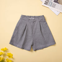 Load image into Gallery viewer, 2 Pieces Set Baby Kid Girls Houndstooth Print Jackets&amp;Outwears And Shorts Wholesale 220711511
