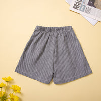 Load image into Gallery viewer, 2 Pieces Set Baby Kid Girls Houndstooth Print Jackets&amp;Outwears And Shorts Wholesale 220711511
