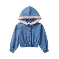 Load image into Gallery viewer, Baby Kid Girls Solid Color Jackets&amp;Outwears Wholesale 220711518
