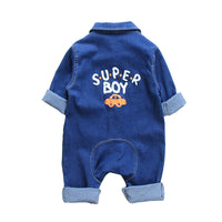 Load image into Gallery viewer, Baby Unisex Letters Animals Car Cartoon Print Jumpsuits Wholesale 22071310
