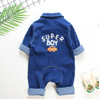 Load image into Gallery viewer, Baby Unisex Letters Animals Car Cartoon Print Jumpsuits Wholesale 22071310

