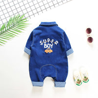Load image into Gallery viewer, Baby Unisex Letters Animals Car Cartoon Print Jumpsuits Wholesale 22071310

