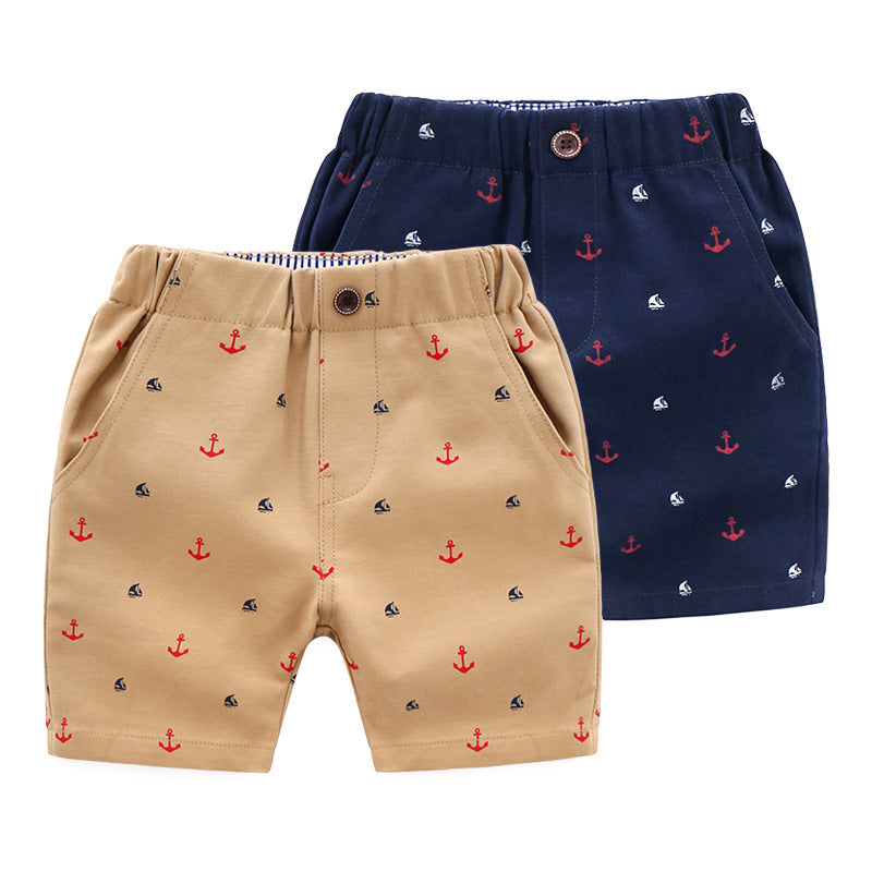 Baby Kid Boys Print Shorts Wholesale 22071312