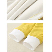 Load image into Gallery viewer, Baby Unisex Color-blocking Bow Muslin&amp;Ribbed Jumpsuits Wholesale 220713173
