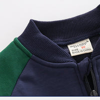 Load image into Gallery viewer, Baby Kid Boys Letters Cartoon Print Jackets Outwears Wholesale 220713188
