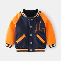 Load image into Gallery viewer, Baby Kid Boys Color-blocking Embroidered Jackets Outwears Wholesale 220713208
