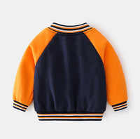 Load image into Gallery viewer, Baby Kid Boys Color-blocking Embroidered Jackets Outwears Wholesale 220713208
