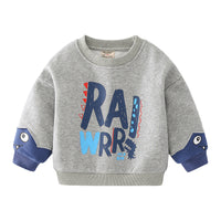 Load image into Gallery viewer, Baby Kid Boys Letters Color-blocking Cartoon Hoodies Swearshirts Wholesale 220713210
