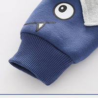 Load image into Gallery viewer, Baby Kid Boys Letters Color-blocking Cartoon Hoodies Swearshirts Wholesale 220713210
