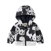 Load image into Gallery viewer, Baby Kid Boys Animals Print Jackets Outwears Wholesale 220713228
